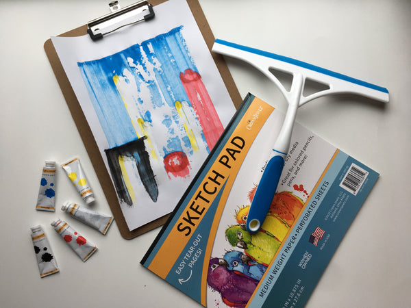 Squeegee Art Painting Kit