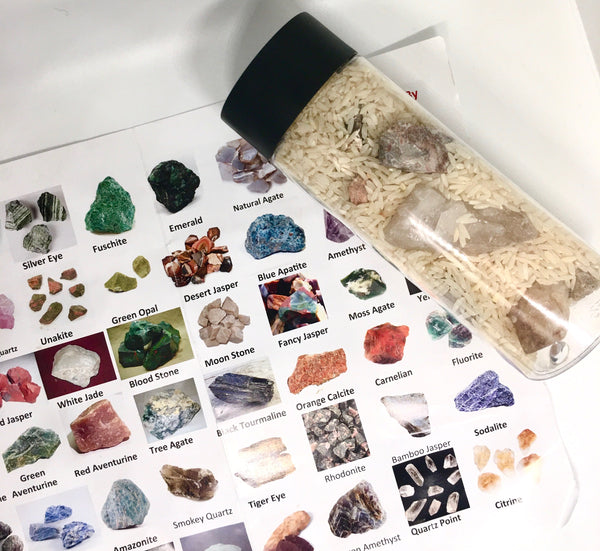 Wholesale Sample-  Gemstone iSpy Jar