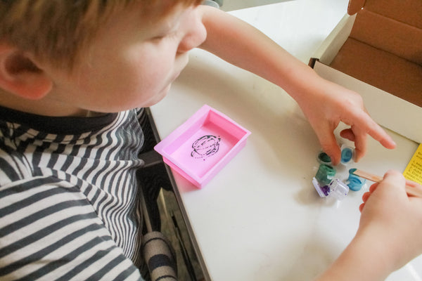 Make Your Own Groovy "Tie Dye" Soap Kit