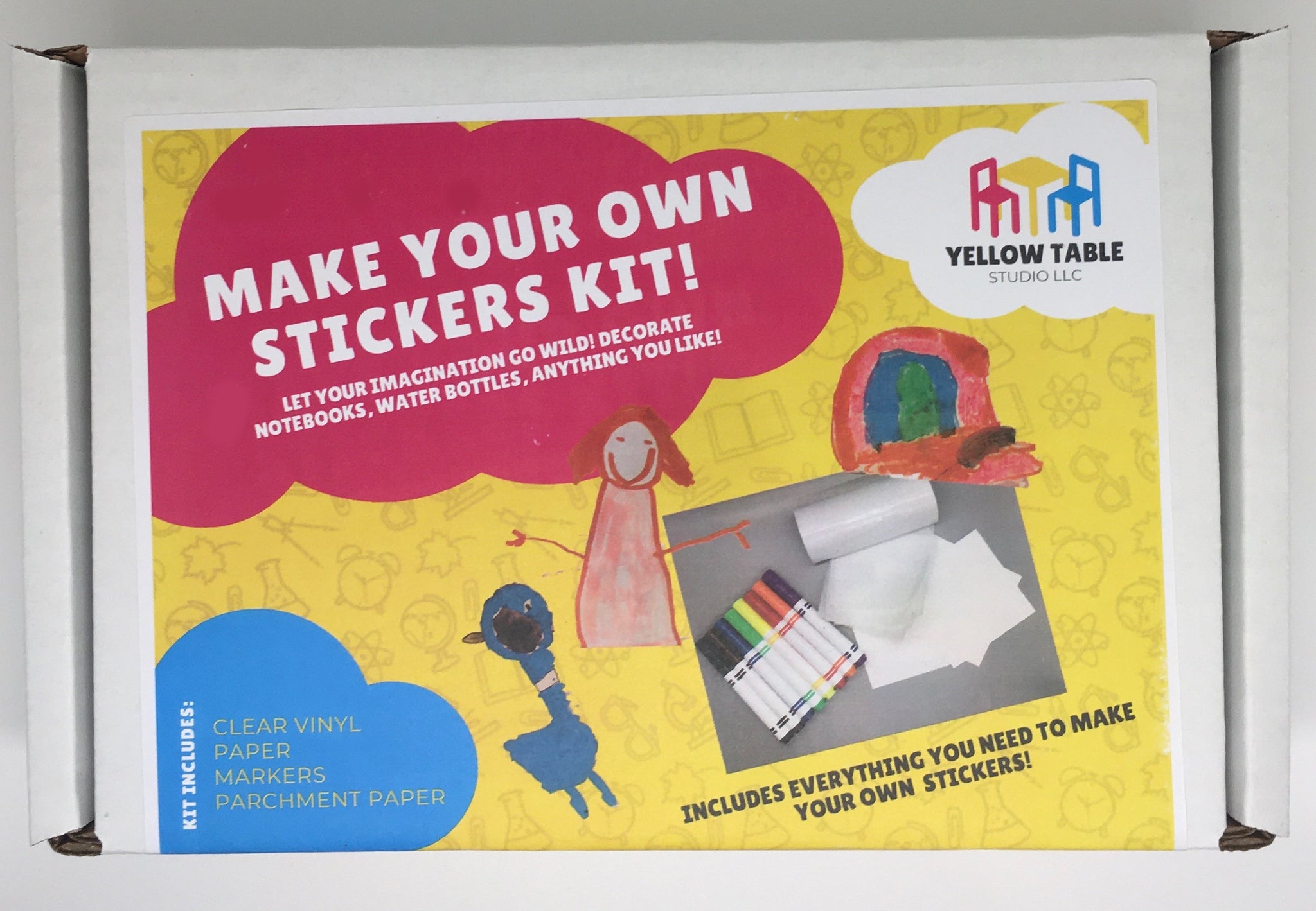 DIY Stickers Kit! – Yellow Table Studio